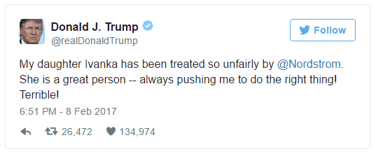 Donald Trump - Obchodování na burze