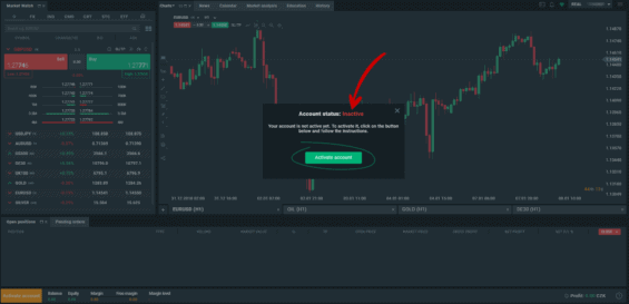 XTB broker registrace