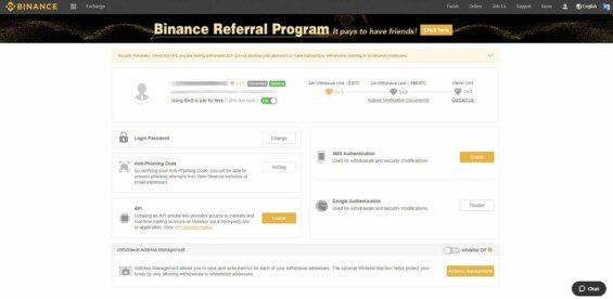 binance platforma