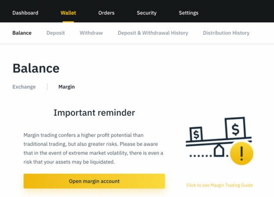 binance margin trading obchodování na páku