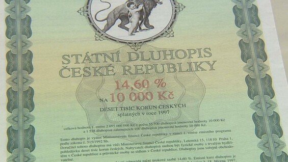 statni dluhopis ceske republiky
