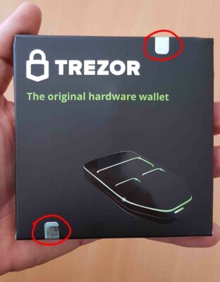 trezor penezenka bezpecnostni prvky