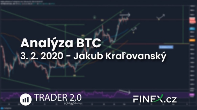 [Bitcoin] Analýza 3. 2. 2020 – Růst zatím nezastaví!