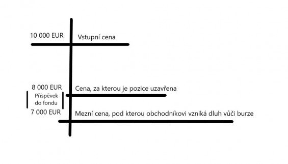 Schéma generování příjmu do pojistného fondu. 
