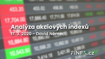 [Indexy] Analýza 17. 3. 2020 – Výprodej akcií na burze, co bude dál?