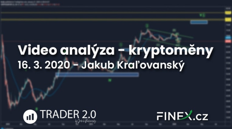 [Kryptoměny] Analýza 16. 3. 2020 – Hlavný fundament je koronavírus. Kým budú karantény, hore nejdeme