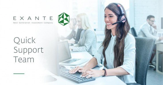 zákaznická podpora exante