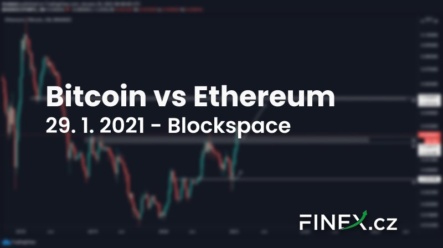 [Bitcoin] Analýza 29. 1. 2021 – Bitcoin vs Ethereum