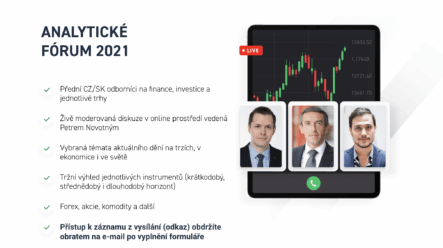 [ZÁZNAM] Hlavním tématem Analytického fóra 2021 byl vliv inflace na investice. Podívejte se zdarma na záznam online