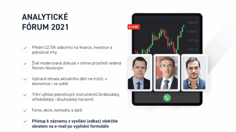 [ZÁZNAM] Hlavním tématem Analytického fóra 2021 byl vliv inflace na investice. Podívejte se zdarma na záznam online