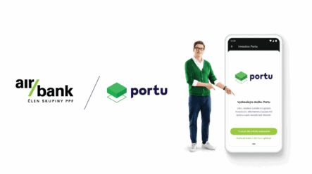 Air Bank klientům nově nabízí možnost investovat skrze Portu přímo ve své mobilní aplikaci