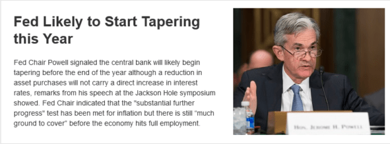 Fed tapering