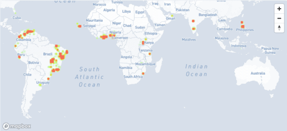 Místa, kde působí impactMarket