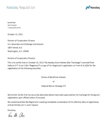 Dvě bitcoinová ETF se obchodují a třetí započne již tento týden!