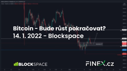 [Bitcoin] Analýza 14. 1. 2022 – Bude aktuální odraz pokračovat?