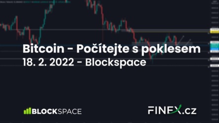 [Bitcoin] Analýza 18. 2. 2022 – Primárně nyní počítejte s poklesem!