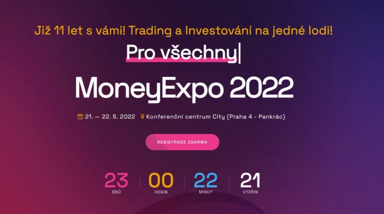 Zveme Vás na tradingovou a investiční konferenci MoneyExpo Praha 2022!