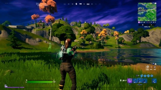 Screenshot ze hry Fortnite