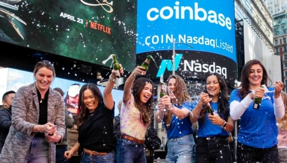 Vstup Coinbase na NASDAQ