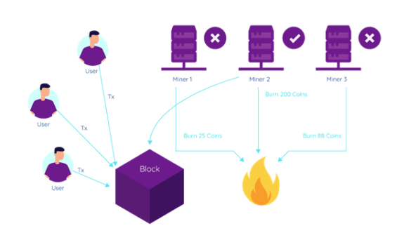 Schéma Proof of Burn