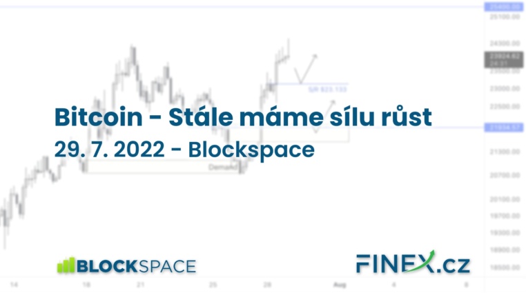 [Bitcoin] Analýza 29. 7. 2022 – Stále máme sílu růst