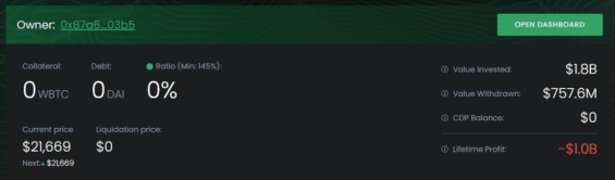 Celsius pozice na Makeru