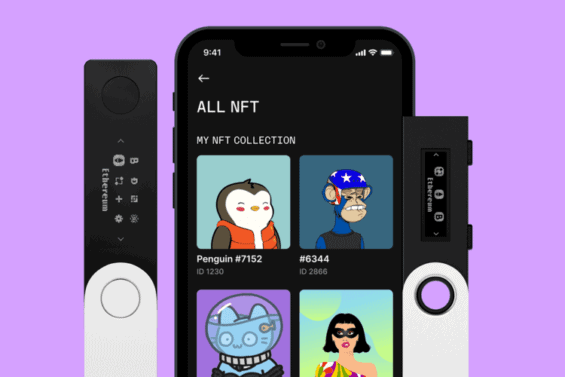 Peněženka Ledger Nano X nabízí uložení NFT