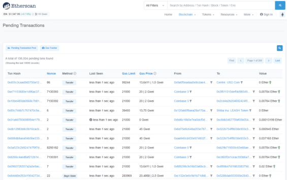 Transakce čekající na vypořádání