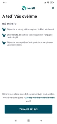 Change ověření KYC