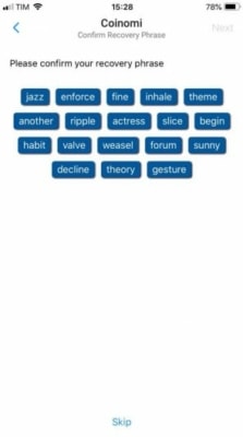 Příklad podoby seedu