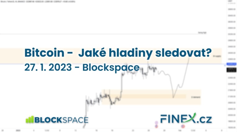 [Bitcoin] Analýza 27. 1. 2023 – Jaké hladiny nyní sledovat?