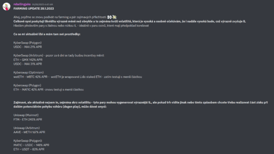 Blockspace DeFi příklad