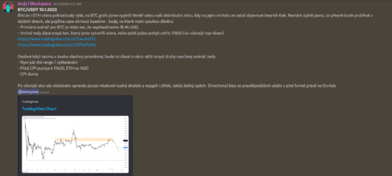 Blockspace analýza příklad