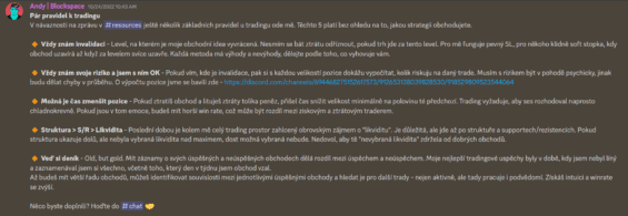 Blockspace materiály