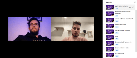 Blockspace ukázka livestreamu