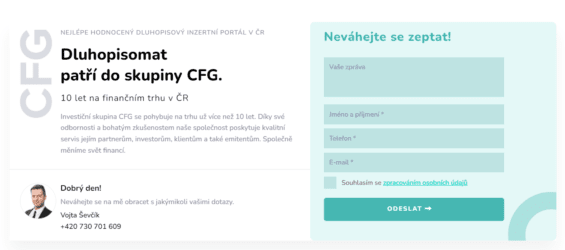 Pokud vás něco zajímá, můžete napsat email na podporu