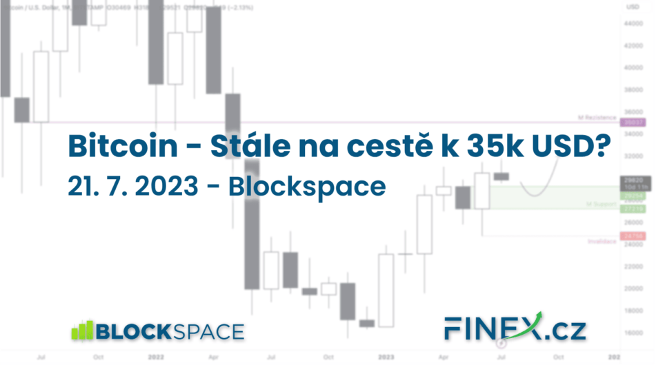 [Bitcoin] Analýza 21. 7. 2023 – Stále na cestě k 35 tisícům USD?