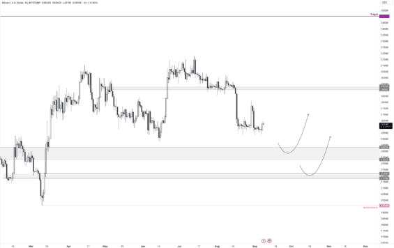 HTF scénář Bitcoinu