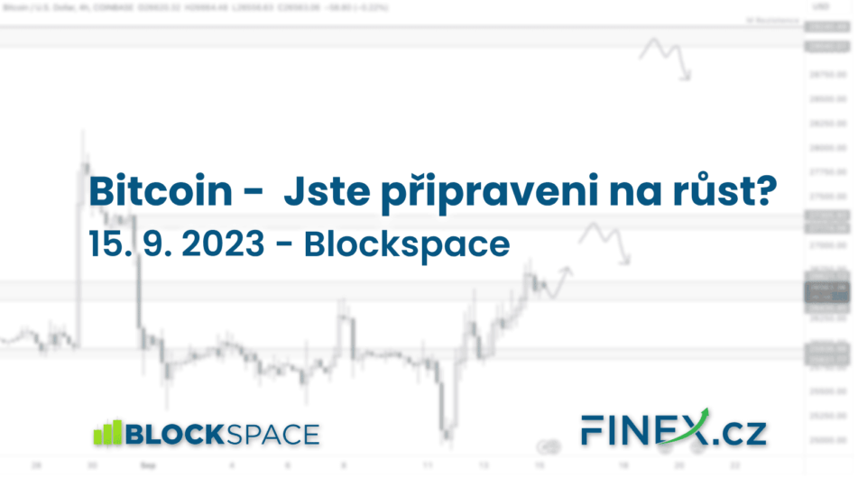 [Bitcoin] Analýza 15. 9. 2023 – Jste připraveni na krátký růst? Co přinese aktuální volatilita?