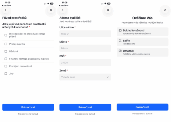 Proces KYC na Invity