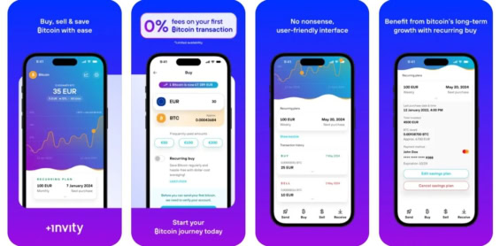 Ukázka mobilní aplikace Invity