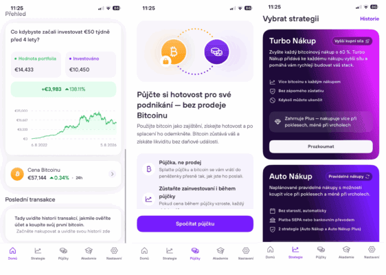 Mobilní aplikace Invity