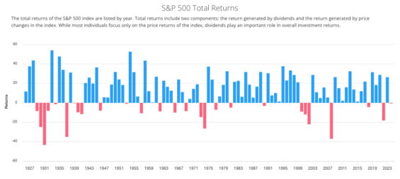 Návratnost indexu S&P500