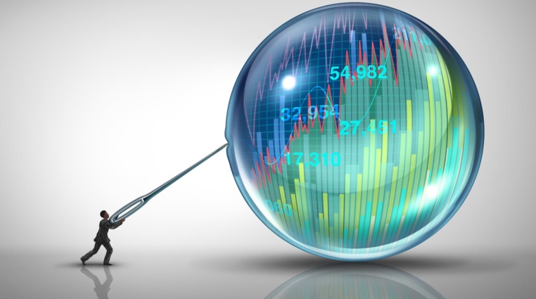 Hrozí skutečně splasknutí bubliny a krach akciového trhu?