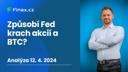 Způsobí Fed krach na akciovém trhu a bitcoinu? Úrokové sazby v letošním roce vůbec neklesnou