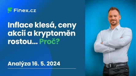 Bitcoin a akciové trhy prudce rostou, zatím co inflace klesá. Je růst oprávněný?