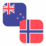 Logo NZD/NOK