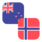 Logo NZD/NOK