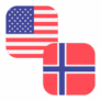 Logo USD/NOK