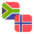 Logo ZAR/NOK